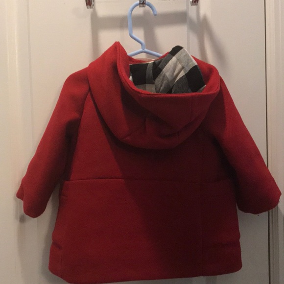 Red Zara Coat - Picture 4 of 4